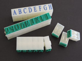 Rubber Stamps,Letters